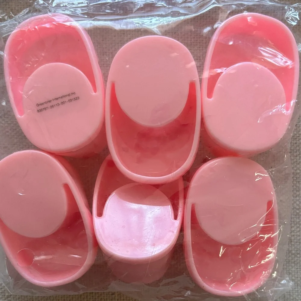 Charming Pink Baby Shower Favor Shoes